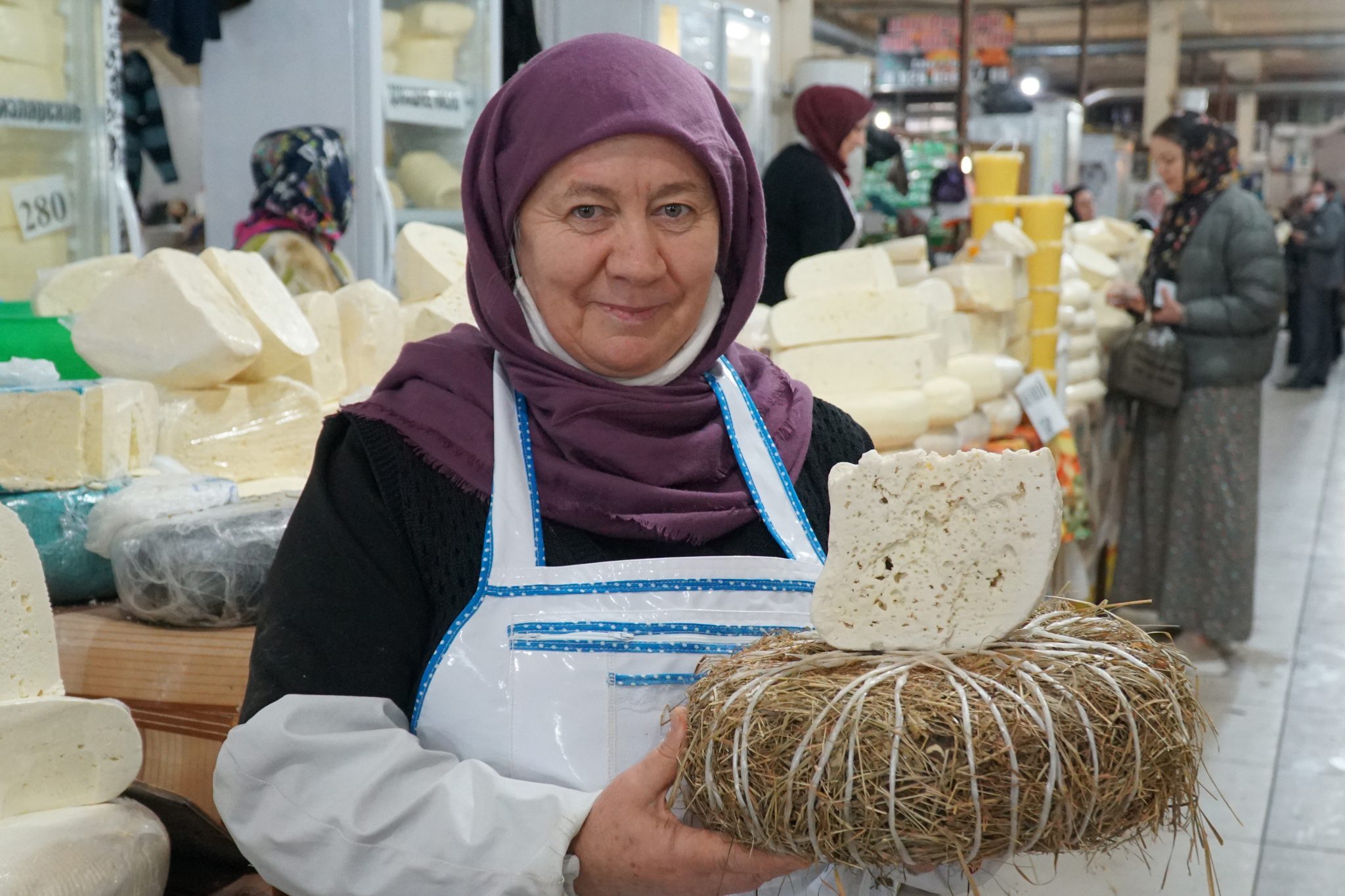 Овечий сыр из Дагестана