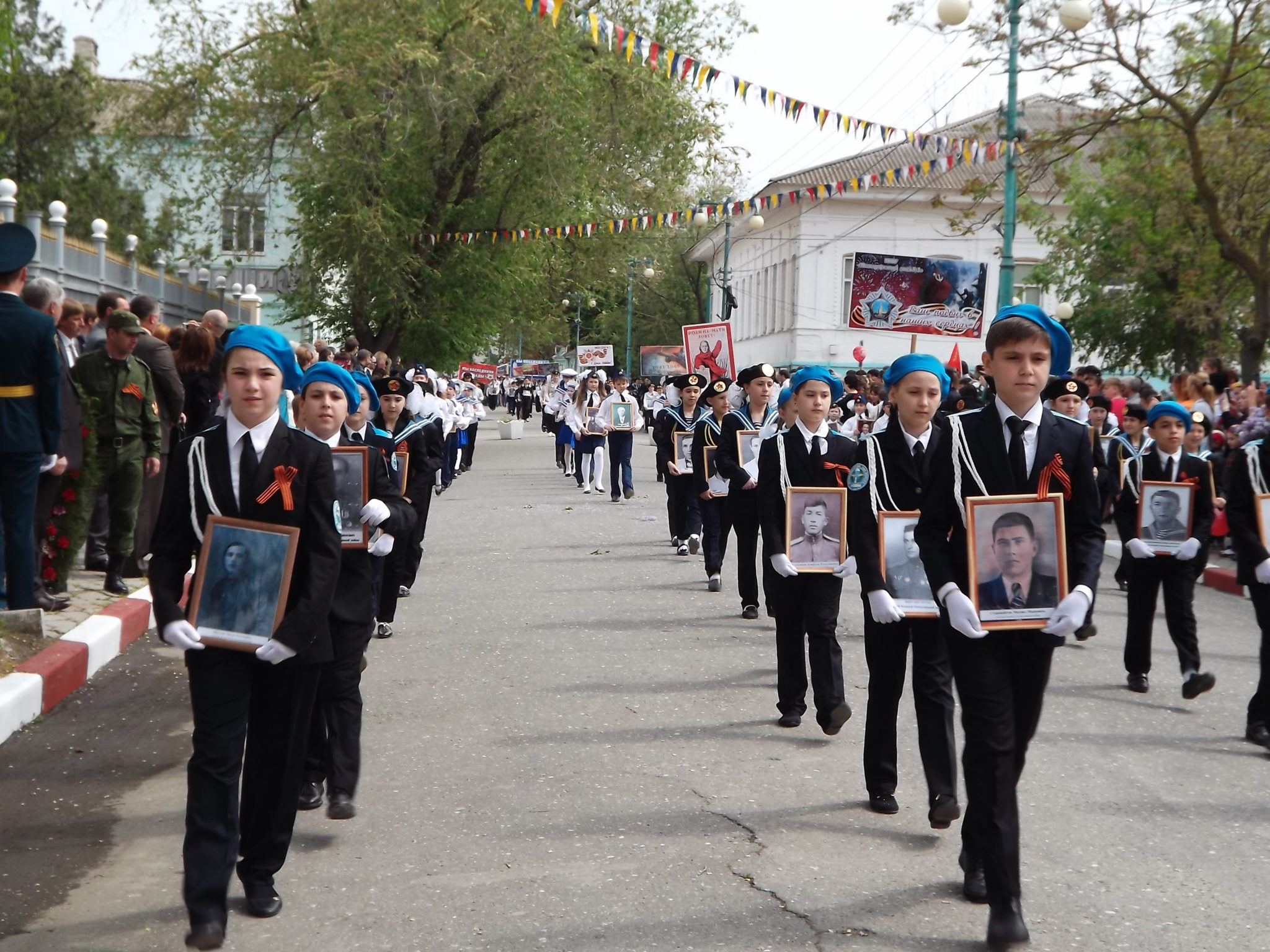 Бессмертный полк дагестан фото