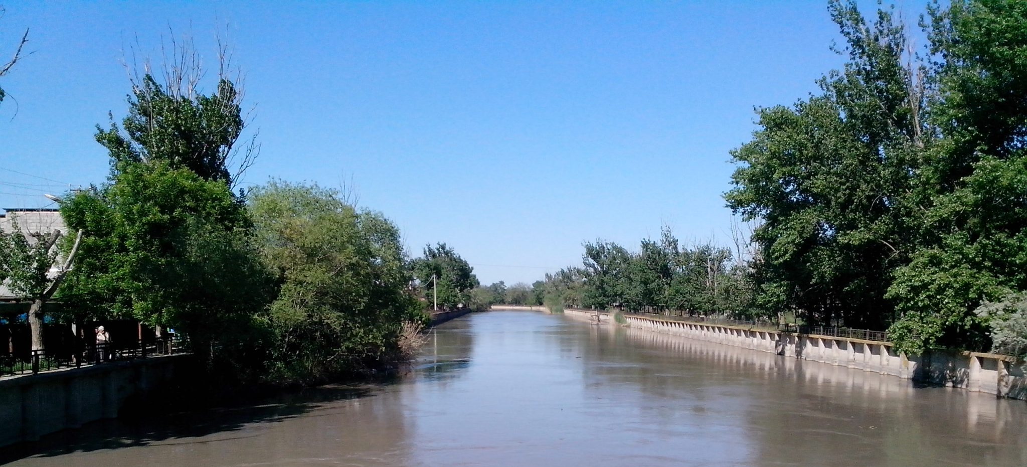 Набережная реки Терек