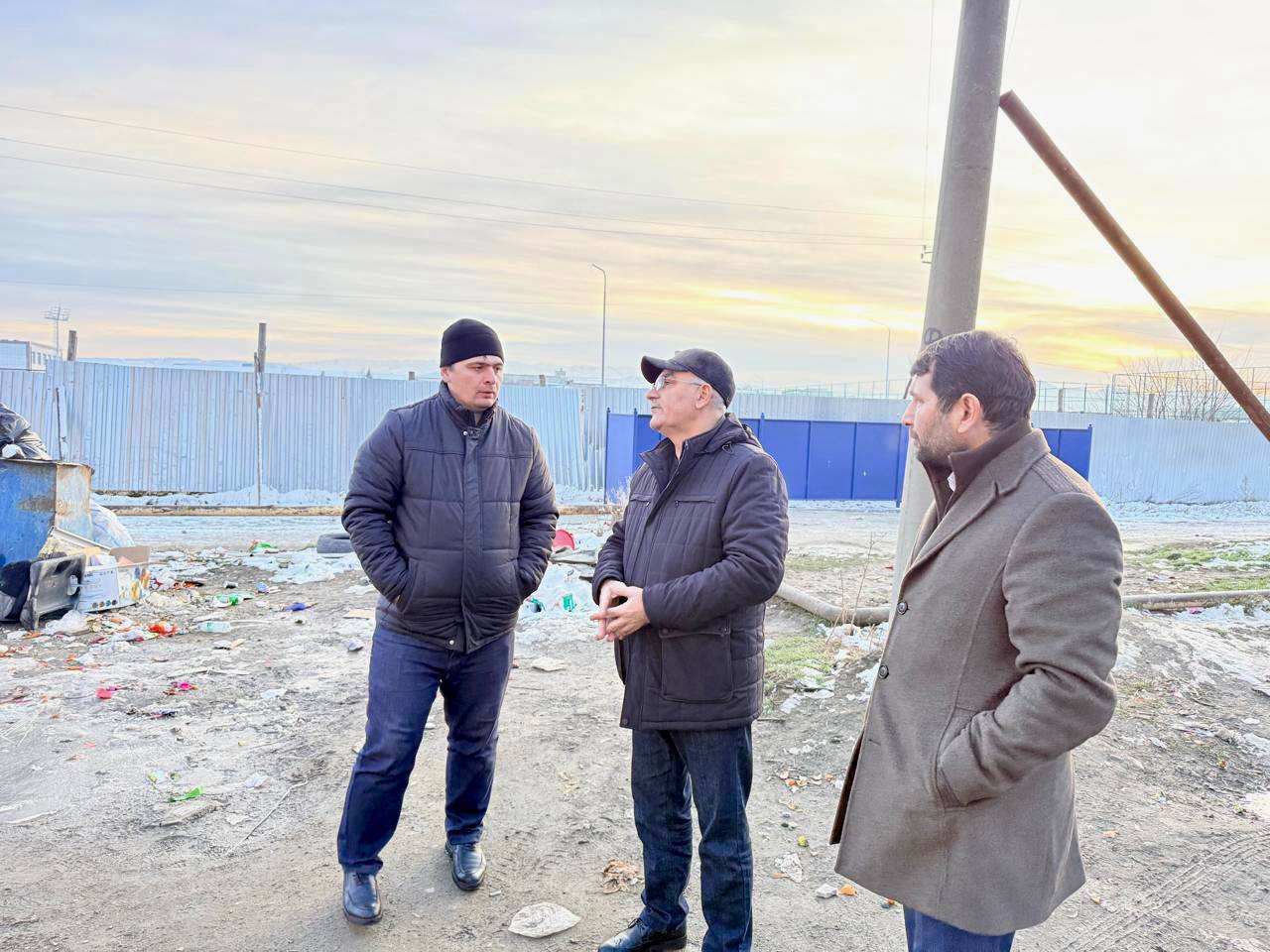 Нариман Абдулмуталибов проинспектировал организацию вывоза ТКО в республике