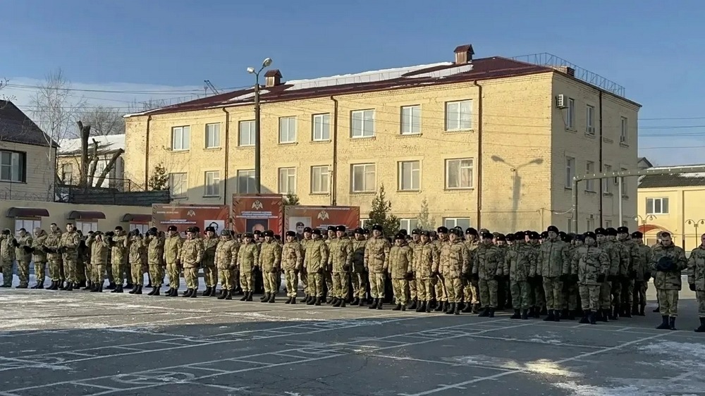 Кизлярский батальон Росгвардии отметил 33-летие со дня основания