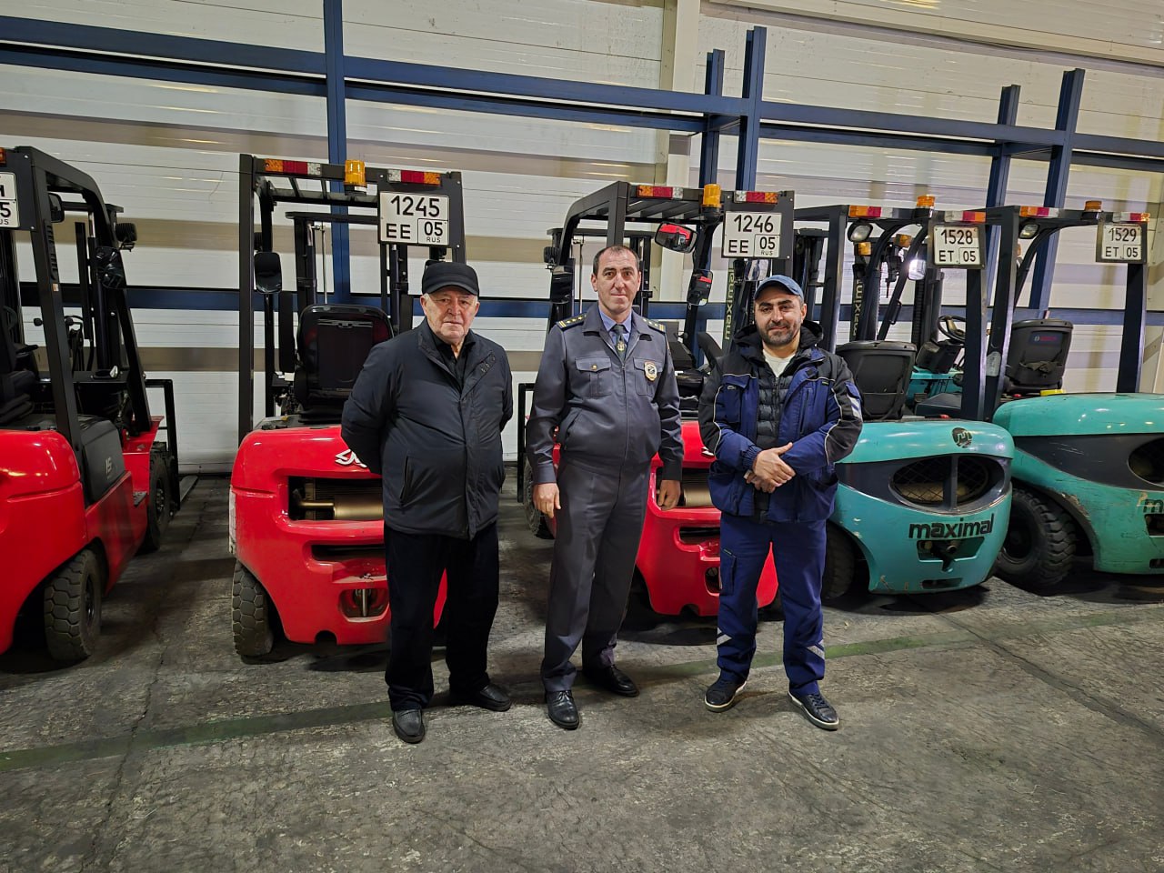 В Магарамкентском районе успешно прошли техосмотр самоходные машины 