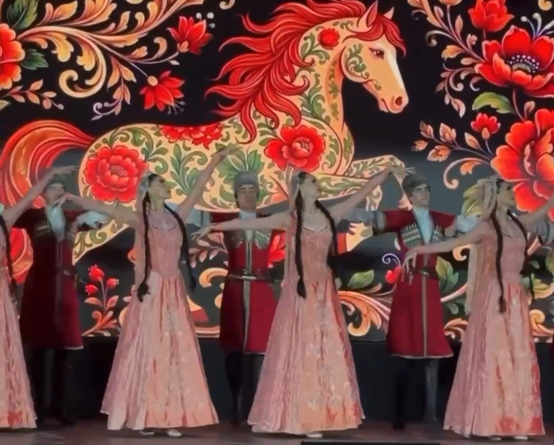 Дагестанский ансамбль «Лезгинка» представил страну на Днях России в Катаре